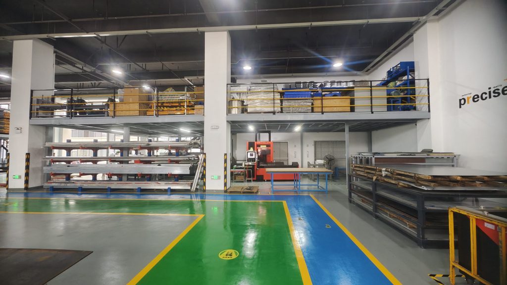 Custom metal fabrication factory overview